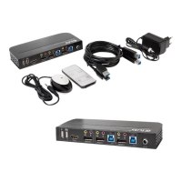 Club 3D CSV-7210 - KVM-/Audio-Switch - 2 x KVM/Audio