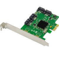 Dawicontrol DC-614E RAID BLISTER. Unterstützte Speicherlaufwerk-Schnittstellen: SATA, Serial ATA II, Serial ATA III, Hostschnittstelle: PCI Express. Datenübertragungsrate: 6 Gbit/s