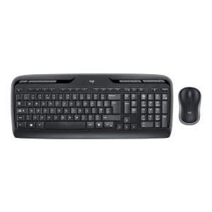 Logitech MK320 - Standard - Senza fili - RF Wireless -...