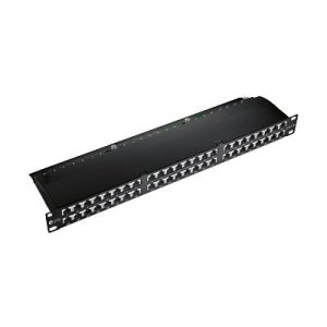 Equip Patch Panel - CAT 6e - STP - Schwarz - 1U - 48.3 cm...