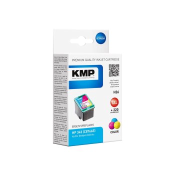 KMP H26 - 14 ml - XXL size - colour (cyan, magenta, yellow)