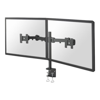 Neomounts FPMA-D960D - Befestigungskit - Voll beweglich - für 2 LCD-Displays - Schwarz - Bildschirmgröße: 25.4-68.6 cm (10"-27")