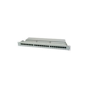 DIGITUS CAT 6 Class E - RJ-45 - Cat6 - Grigio - Montaggio a rack - 1U - LSA