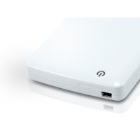 Conceptronic GrabnGo 2,5" Harddisk Box Mini CHD2MUW - Speichergehäuse - 2.5" (6.4 cm) - 1 Sender/Kanal - SATA 1.5Gb/s - USB 2.0 - weiß