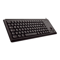 Cherry Slim Line Compact-Keyboard G84-4400 - Tastiera - 84 tasti QWERTZ - Nero