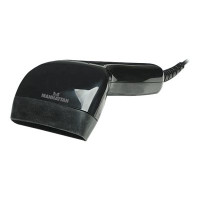 Manhattan Contact CCD Handheld Barcode Scanner, USB, 80mm Scan Width, Cable 152cm, Max Ambient Light: 3,000 lux (sunlight)