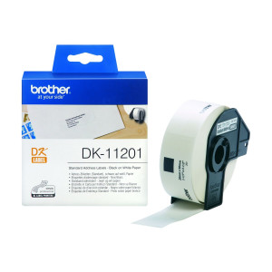 Brother DK-11201 - Black on white
