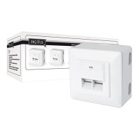 DIGITUS CAT 6 - Cl. E - RJ-45 - Bianco