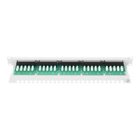 DIGITUS CAT 3 ISDN Patch Panel, ungeschirmt