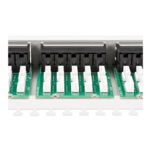 DIGITUS CAT 3 ISDN Patch Panel, ungeschirmt, grau