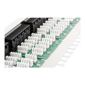 DIGITUS CAT 3 ISDN Patch Panel, ungeschirmt, grau