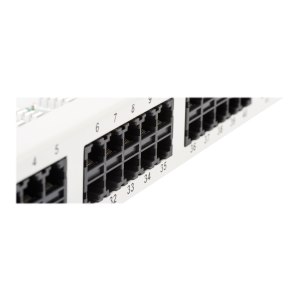 DIGITUS CAT 3 ISDN Patch Panel, ungeschirmt, grau