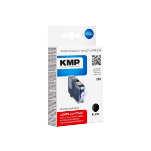 KMP C82 - 9 ml - Schwarz - kompatibel - Tintenpatrone