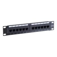 Equip 208015 - RJ-45 - Oro - Cat5e - Nero - Montaggio a rack - 1U