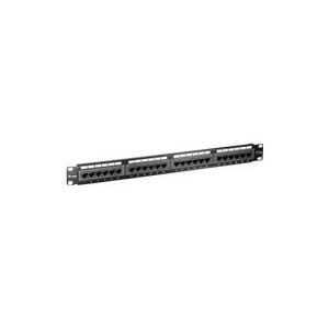 equip - Patch Panel - CAT 5e - RJ-45 X 16 - Schwarz - 1U...