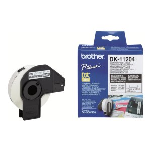 Brother DK-11204 - Black on white