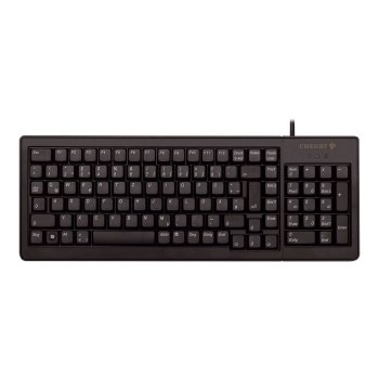 Cherry XS Complete - Standard - Cablato - USB - Interruttore a chiave meccanica - QWERTY - Nero