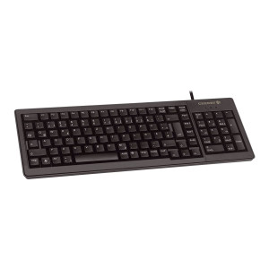 Cherry XS Complete - Standard - Cablato - USB - Interruttore a chiave meccanica - QWERTY - Nero