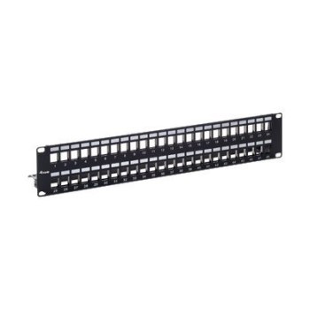 Equip 769349 - Cat6 - Nero - SPCC - Montaggio a rack - 2U - 88 mm