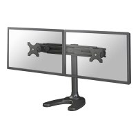 Neomounts FPMA-D700DD - Aufstellung - Voll beweglich - für 2 LCD-Displays - Schwarz - Bildschirmgröße: 48.3-76 cm (19"-30")