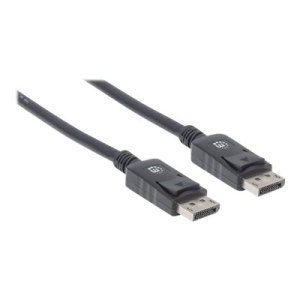 Manhattan DisplayPort 1.2 Cable, 4K@60hz, 1m, Male to...