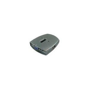 Sedna KVM 2-Port USB Switch mit D-Sub/VGA - Kvm switch -...