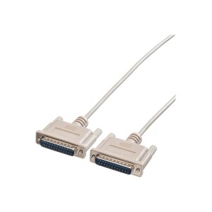 ROLINE Cavo seriale DB-25 (M) a DB-25 (M)
