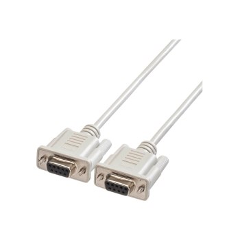ROLINE Null modem cable - DB-9 (F) to DB-9 (F)
