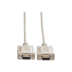 ROLINE Null modem cable - DB-9 (F) to DB-9 (F)