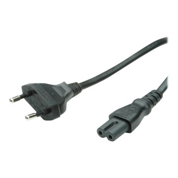 VALUE Power cable - Europlug (M) to IEC 60320 C7