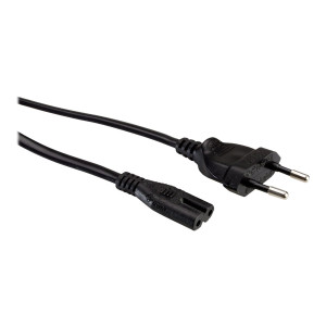 VALUE Power cable - Europlug (M) to IEC 60320 C7