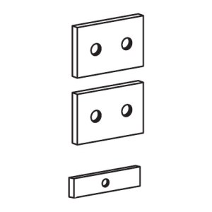 Ergotron Mounting component (track mount bracket kit)