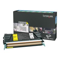 Lexmark Yellow - original - toner cartridge LCCP, LRP