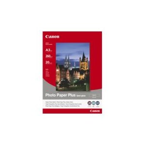 Canon Photo Paper Plus SG-201 - Halbglänzend - A3 (297 x 420 mm)