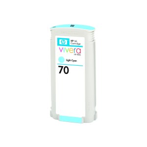 HP 70 - 130 ml - hell Cyan - original - DesignJet