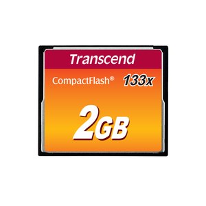 Transcend Flash-Speicherkarte - 2 GB - 133x