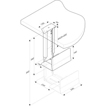 ROLINE Secomp CS-10 - System unit holder