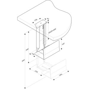 ROLINE Secomp CS-10 - System unit holder