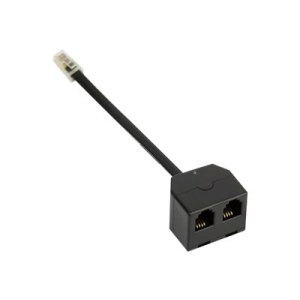 Jabra Phone splitter - RJ-10 female to RJ-10 male