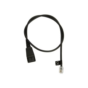 Jabra Headset cable - RJ-11 male to Quick Disconnect male