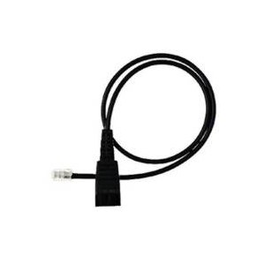 Jabra Headset cable - RJ-11 male to Quick Disconnect male