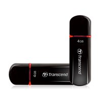 Transcend JetFlash 600 - USB-Flash-Laufwerk - 4 GB