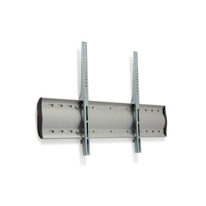 Ergotron WM - Befestigungskit (Wandplatte, 2 Klammern) - schmal - für Flachbildschirm - Stahl, stranggepresstes Aluminium - Silber - Bildschirmgröße: 81.3-304.8 cm (32"-120")