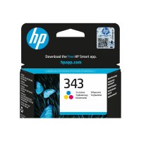 HP 343 - color (cyan, magenta, yellow) - original