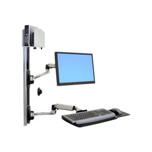 Ergotron LX Wall Mount System - Befestigungskit (Wandarm,...