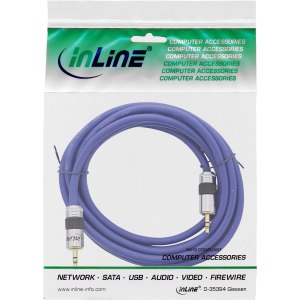 InLine Premium - Audiokabel - Stereo Mini-Klinkenstecker...