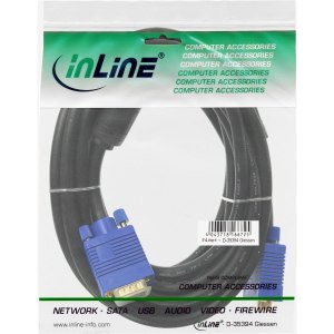 InLine Premium - VGA cable - HD-15 without pin 9 (M) to...