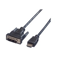 VALUE Secomp VALUE - Adapterkabel - DVI-D männlich zu HDMI männlich