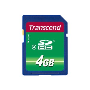 Transcend Flash-Speicherkarte - 4 GB - Class 4