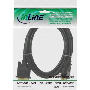 InLine Premium - DVI-Kabel - Dual Link - DVI-D (M)